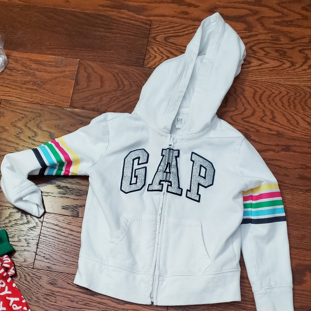 GAP girl's hoddie with zipper